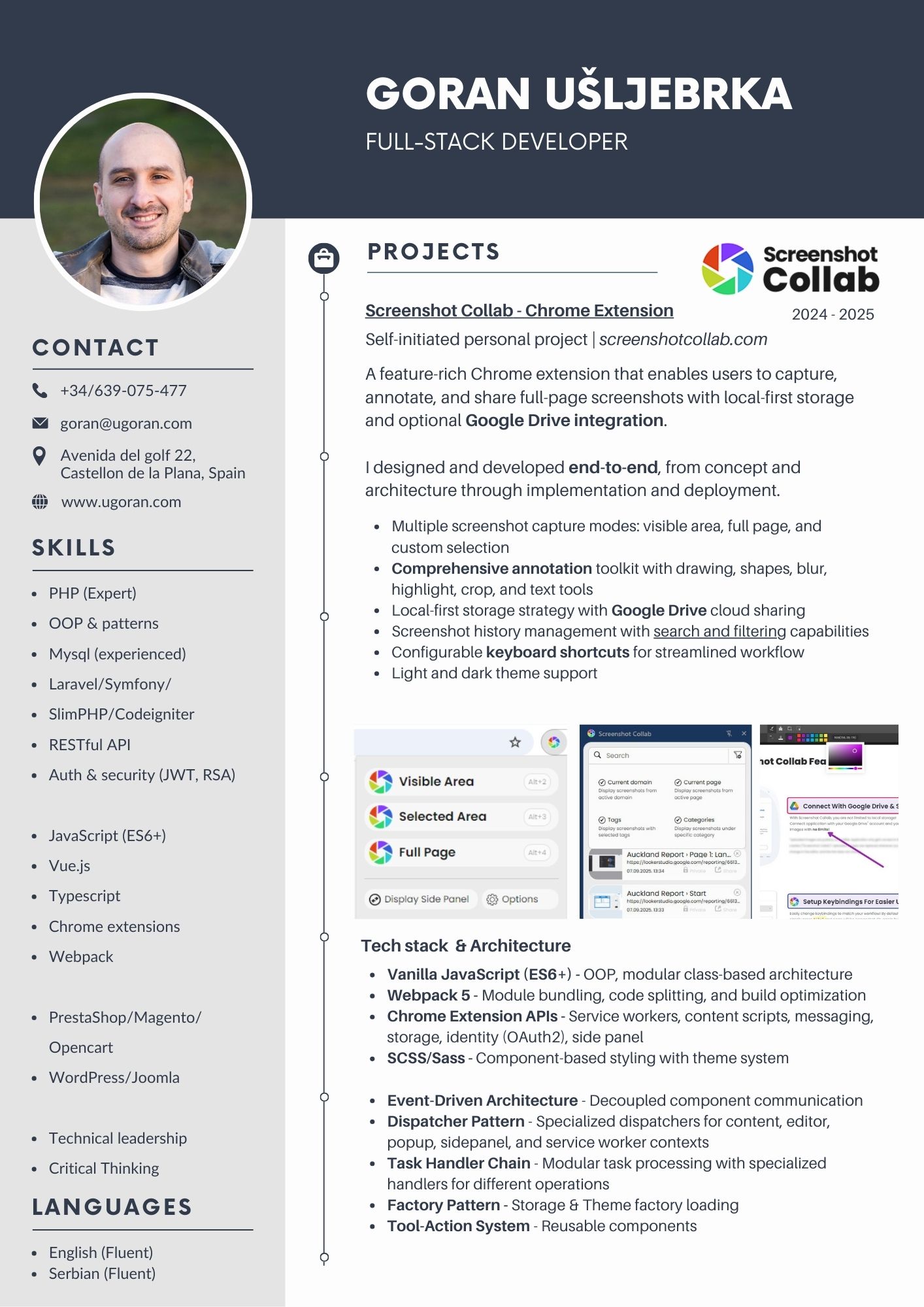 CV Page 5